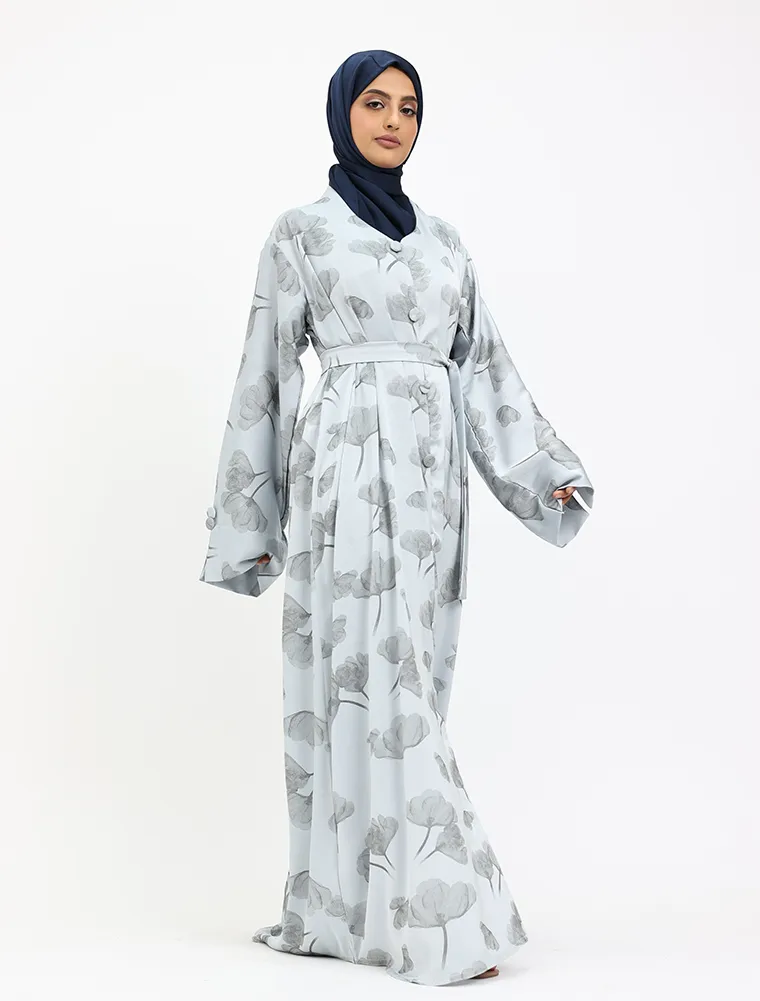 Blue Rasha Abaya